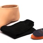 The DuraWalkFoot comes with 2 heels. Foot shell available separately.