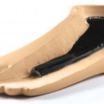 Pediatric SACH Foot (cutaway, shown in Buff)